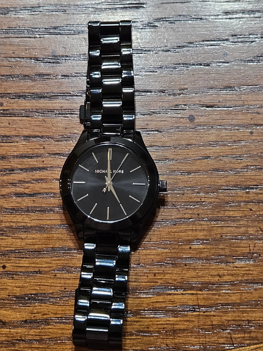 Michael Kors Black Stainless Steel Watch – Small Wrist Fit - Picture 7 of 7